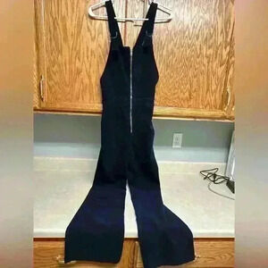 Vylette NWOT blue Corduroy overalls size medium
